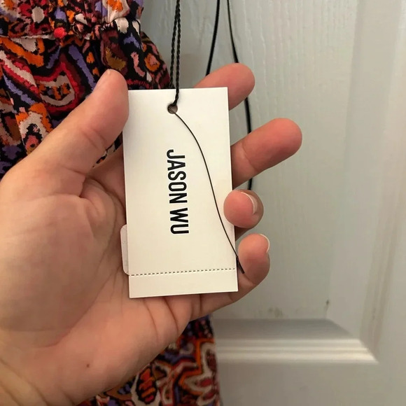 ! Nwt Jason Wu floral Maxi Dress - Picture 7 of 9